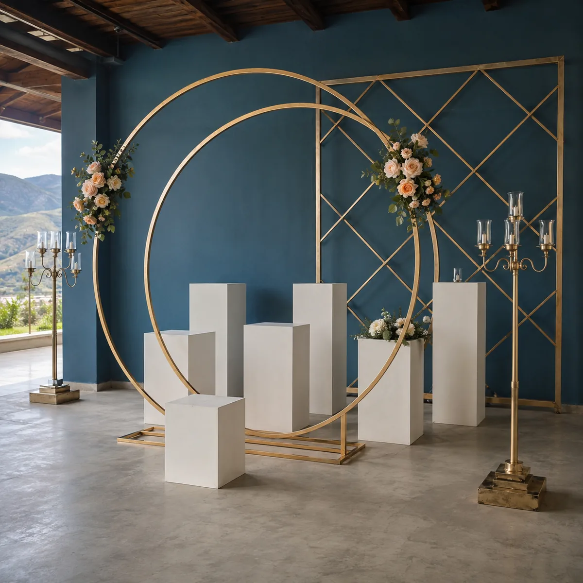 Decoración para eventos disponible para alquiler