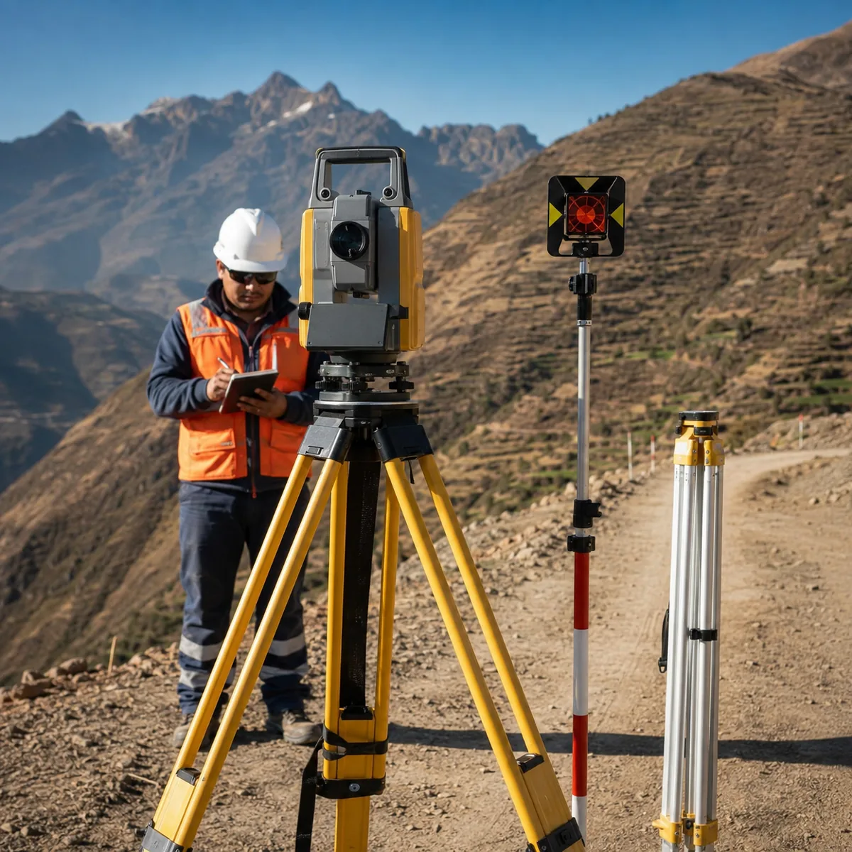 Equipos de topografía disponible para alquiler