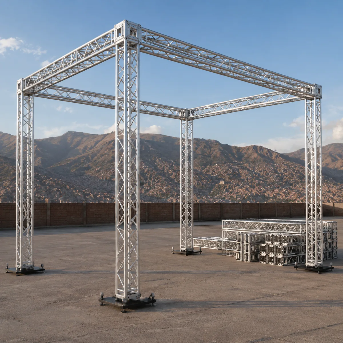 Estructuras Truss disponible para alquiler